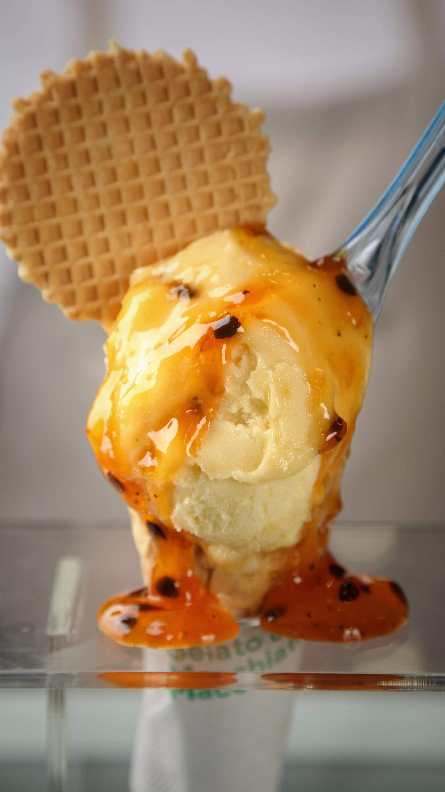 Passion fruit gelato artisan Passion fruit gelato artisan